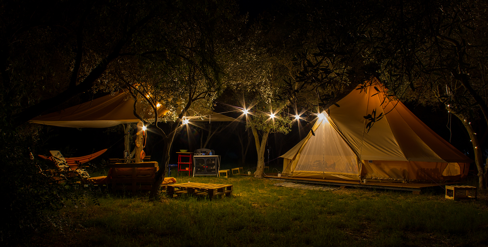 tent night
